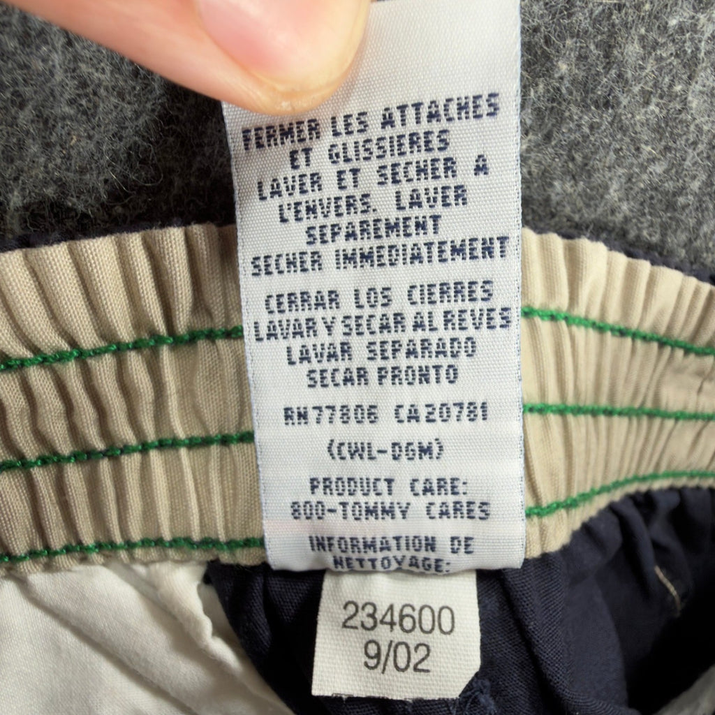 Tommy Hilfiger Y2K Cargo Shorts Toddler 4T Navy Cotton NWT - take2supply
