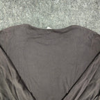 Peanut Butter & Jelly Christmas Sleigh Top Womens L Black Cotton New - take2supply