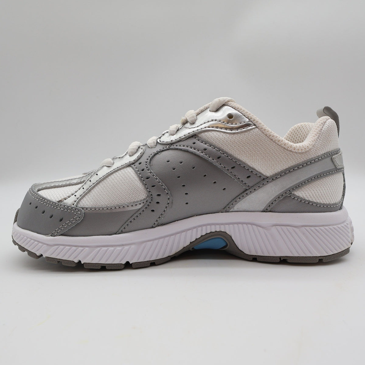 Nike Dart 7 GS/PS Kids 2.5Y Running Shoes 2009 Silver Scuba Blue 354820-142 NEW - take2supply