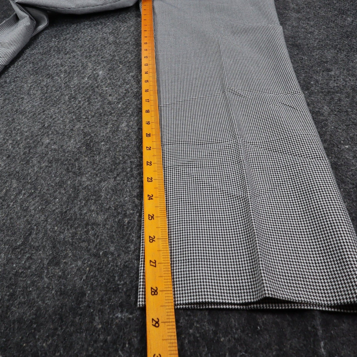 Southern Lady Dress Pants Womens 10 Petite Black White Houndstooth Pleated New - take2supply