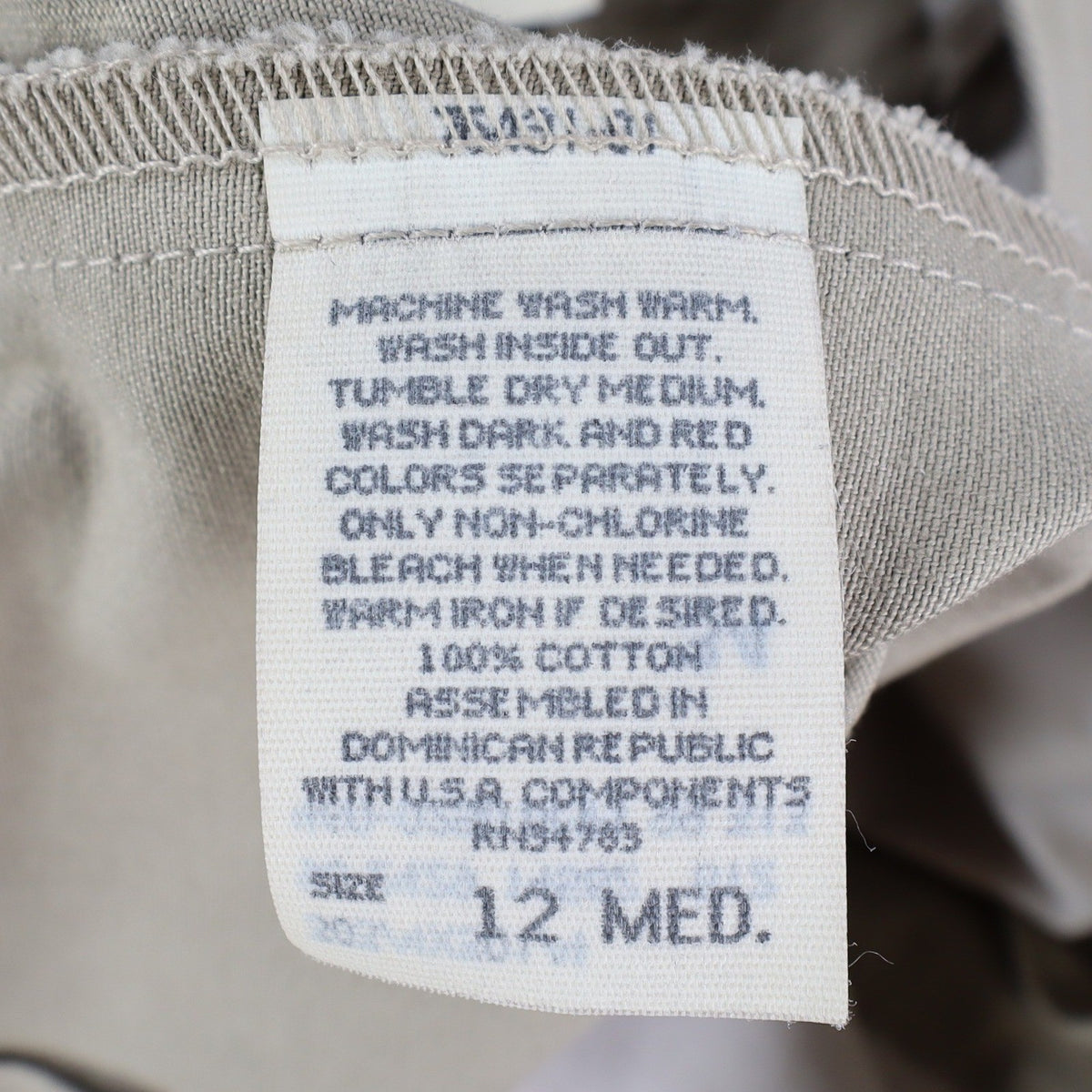 Lee Casuals Pleated Chino Pants Womens 12 M Khaki Cotton Wrinkle Free NWT - take2supply