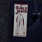 Vintage Clinchers Girls Jeans 8 Slim Blue Flare Leg Cotton USA NWT - take2supply
