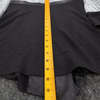 Lana Lee Cardigan Jacket Womens Medium Black White Geometric Open Front NWT - take2supply