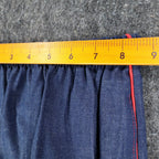 Vintage Young Maverick Girls Jeans 7 Blue Red Piping Elastic Waist USA NWT - take2supply