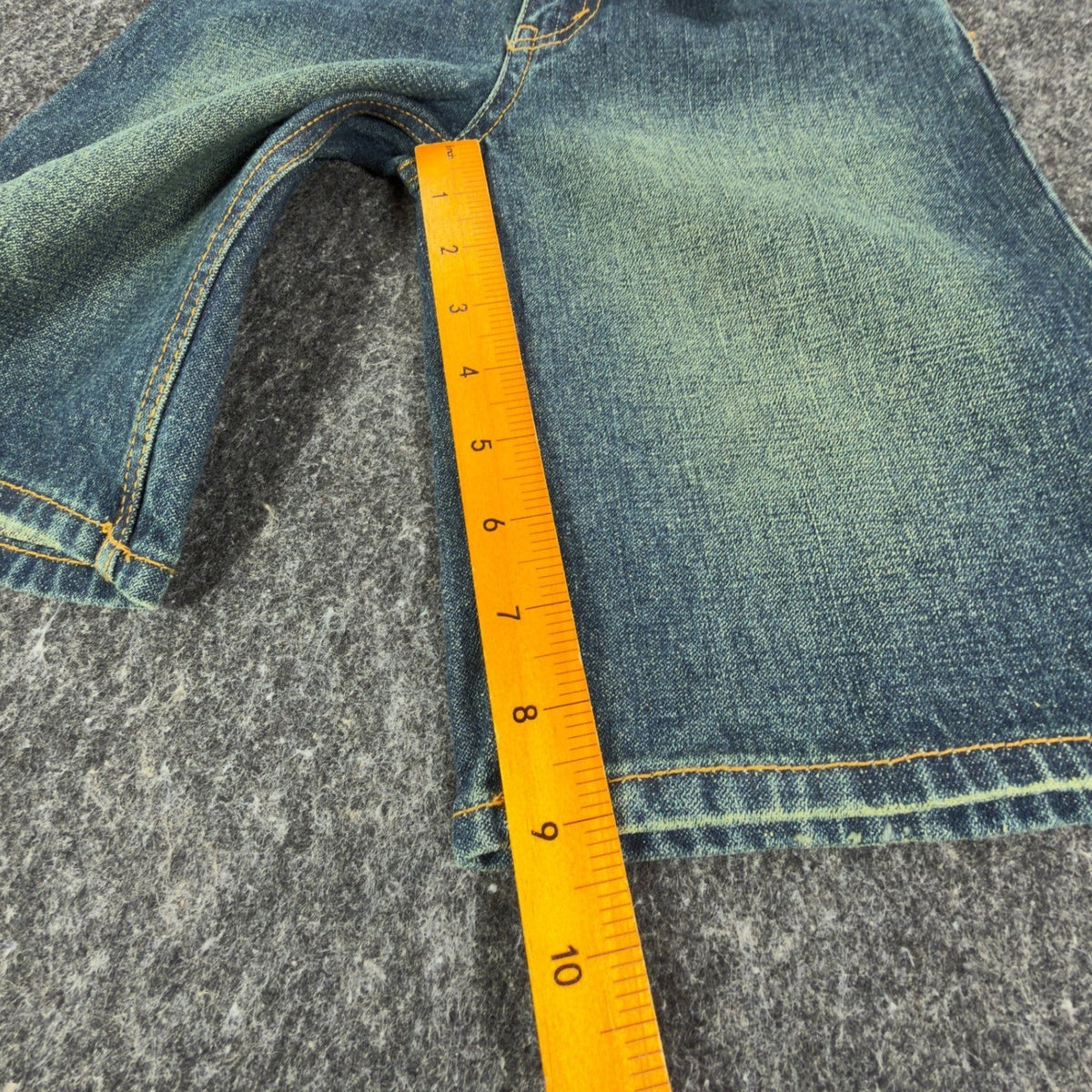 Levi's Y2K 549 Relaxed Straight Shorts Boys 7 Blue Denim NWT Adjustable Waist - take2supply