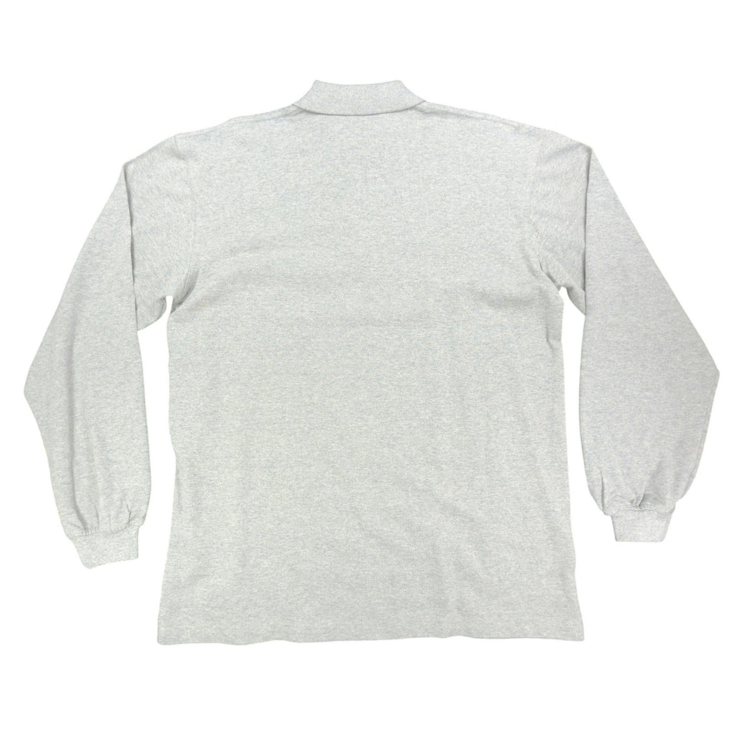 Winner Mate Long Sleeve Polo Shirt Mens Medium Gray Cotton NWT New - take2supply