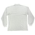 Winner Mate Long Sleeve Polo Shirt Mens Medium Gray Cotton NWT New - take2supply