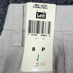 Lee Vintage 90s Pleated Shorts Womens 8P Beige Cotton NWT - take2supply