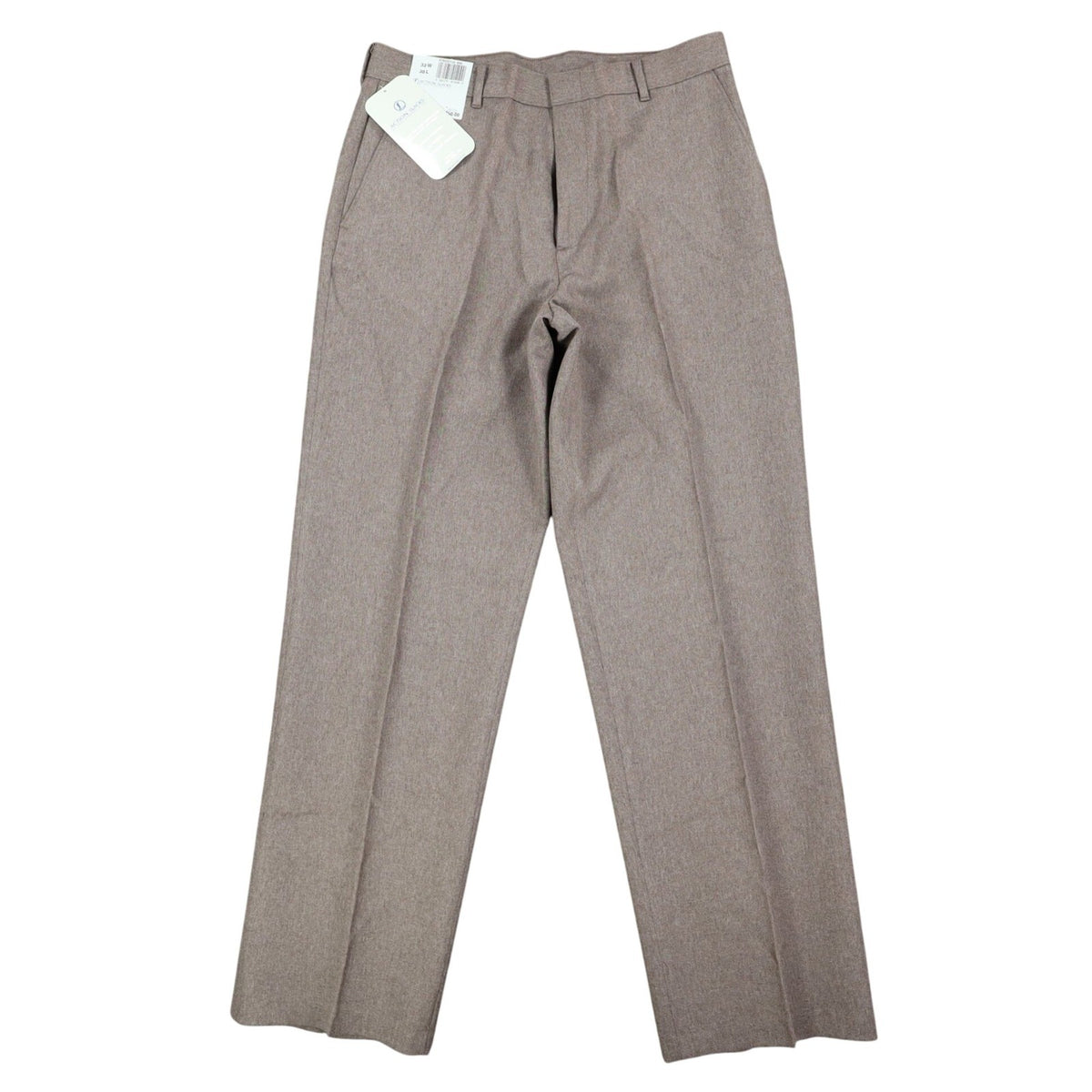 Levi Strauss Action Slacks Mens 33x30 Vintage Brown Stretch Waist Dress Pants - take2supply