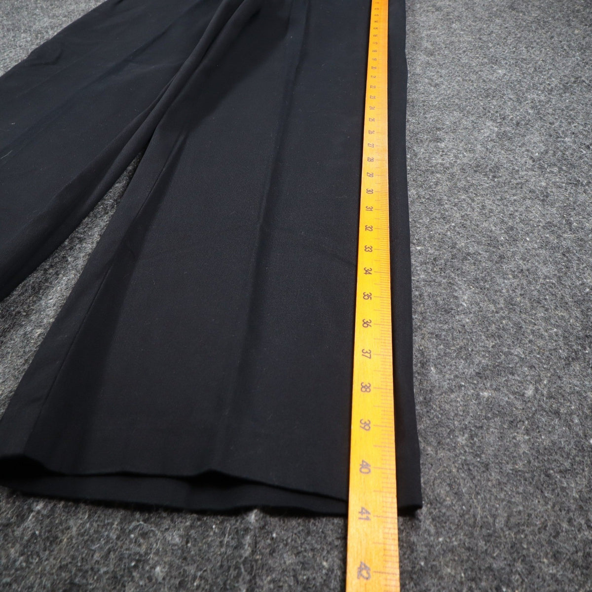 Company Collection Dress Pants Womens 10 Black Cotton Stretch Wide Leg Trousers - take2supply