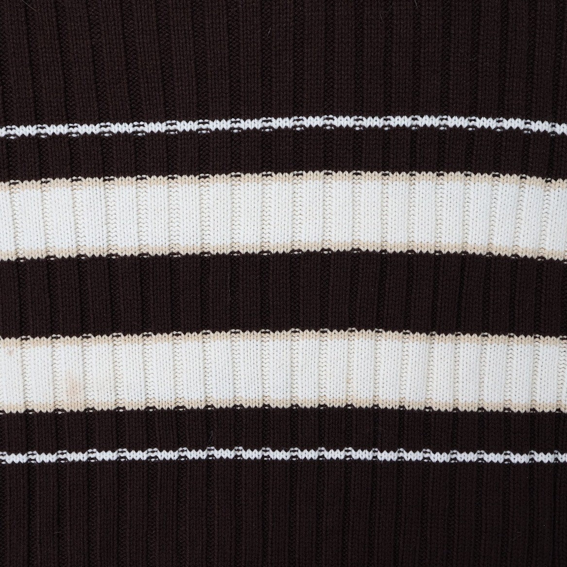 Southpole Ribbed Knit Sweater Mens Large Brown Excellent Striped Y2K Streetwear - take2supply
