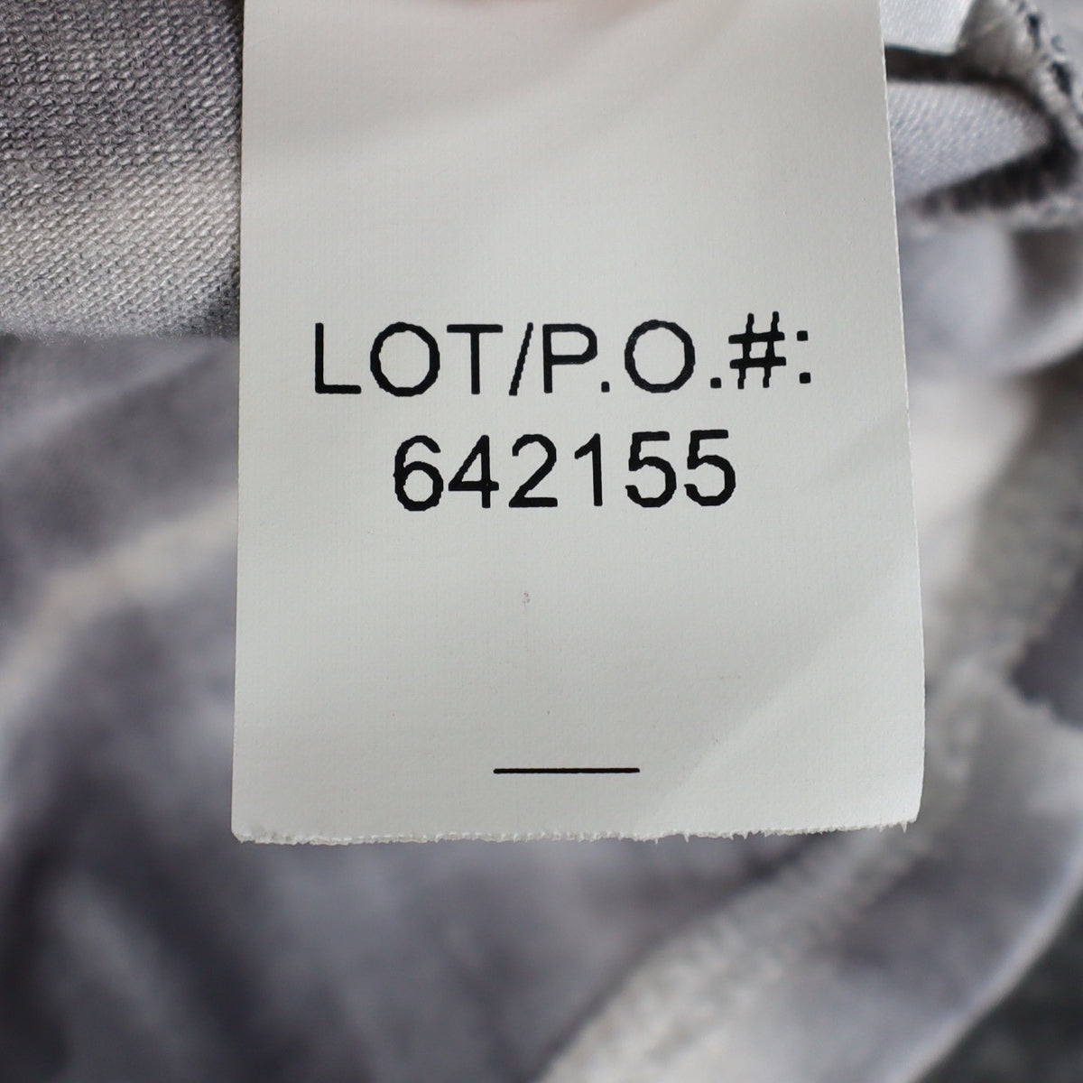 Tribal Cold Shoulder Top Womens Small Gray White Tie Dye Rayon Stretch V-Neck - take2supply