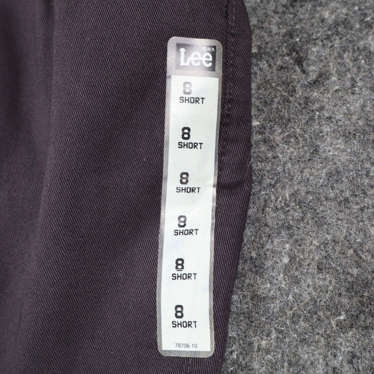 Lee Casuals Pants Womens 8 Short Vintage 90s Purple Cotton Double Pleat Trousers - take2supply