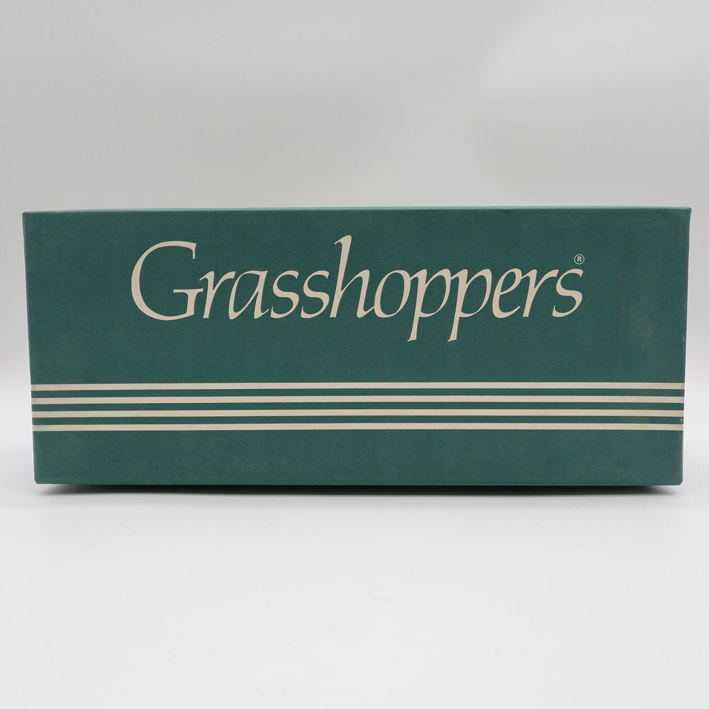 Grasshoppers Skipjack II White Canvas Shoes Womens 7.5 W Wide Hook Loop EF20000 - take2supply