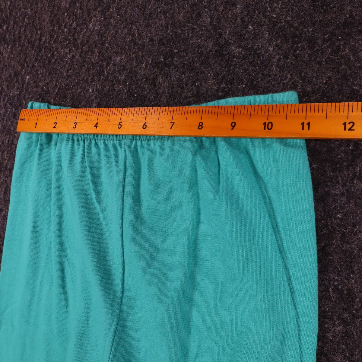 Hang Ten Leggings Medium Vintage 90s Teal Cotton Stretch Made in USA NWT - take2supply