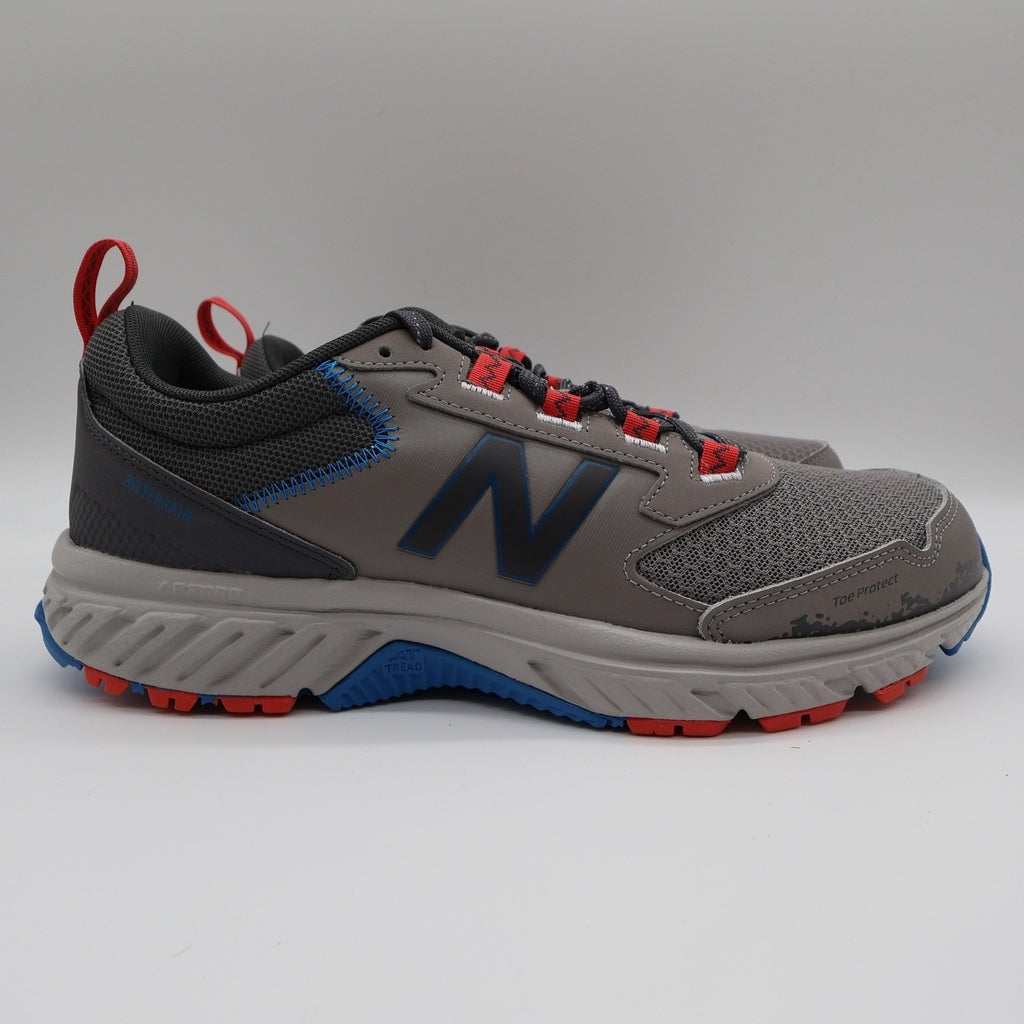 New Balance 510v5 Trail Running Shoes Mens 9.5 Grey MT510LG5 All Terrain - take2supply