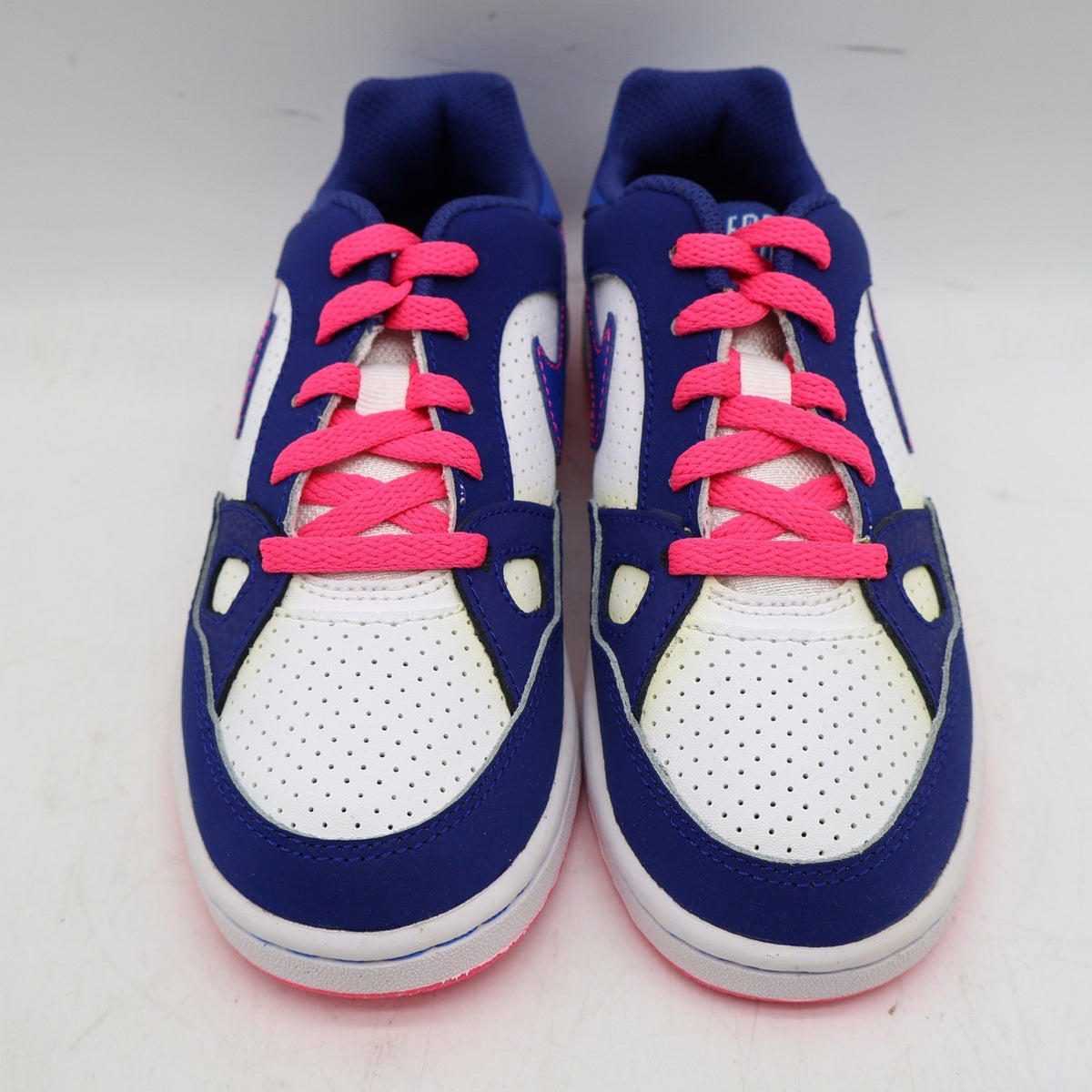 Nike Son of Force PS Size 13C 2014 White Cobalt Pink Low Top Sneakers 616497-103 - take2supply