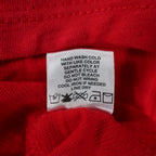 Erin London Womens S Red Cotton Hooded Pullover 3/4 Sleeve Top NWT - take2supply