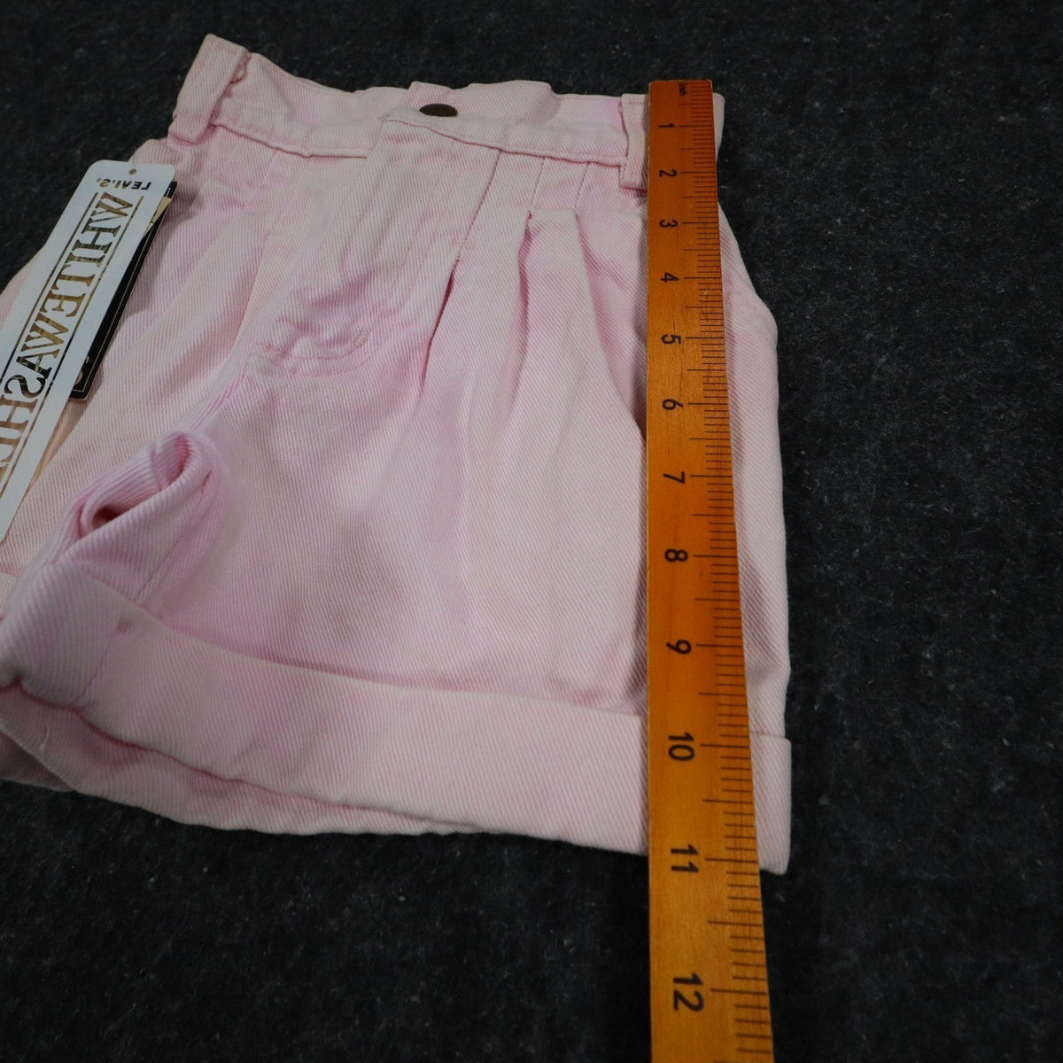 Levi's Denim Shorts Toddler 2T Vintage 90s Pink Cotton Pleated 900 Series USA - take2supply
