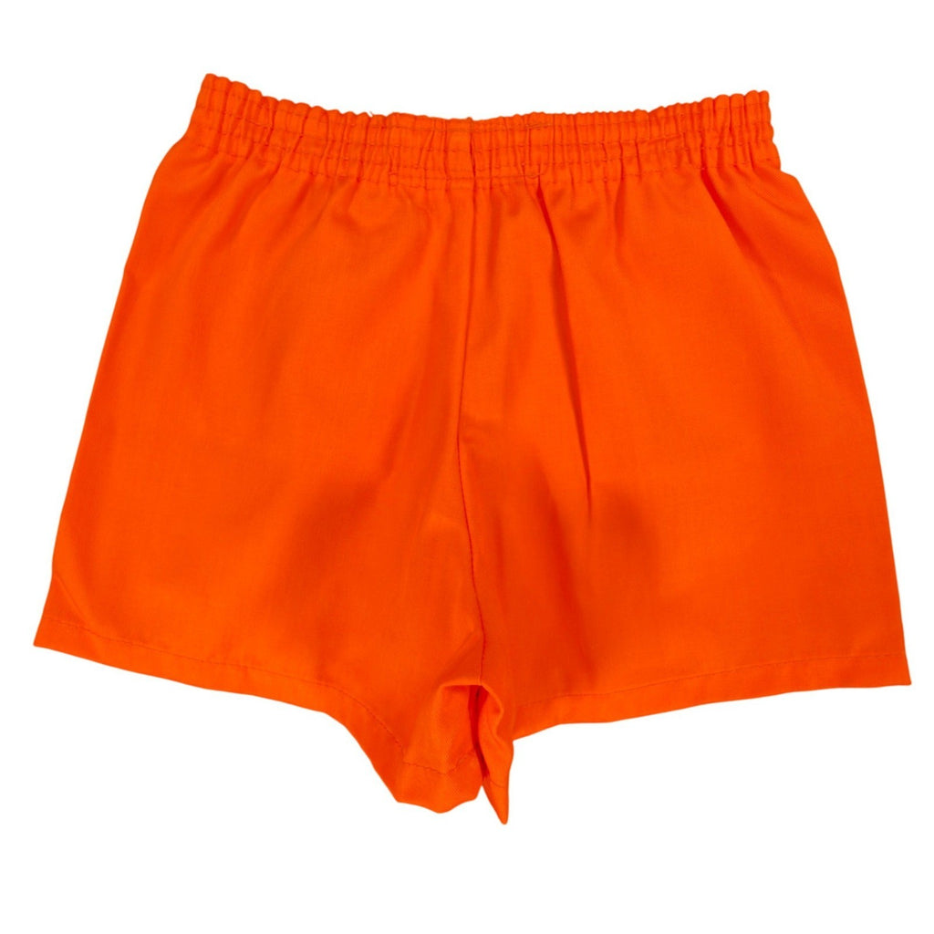 Fruit of the Loom Vintage 70s Gym Shorts Youth XS 24-26 Orange Cotton NWT - take2supply