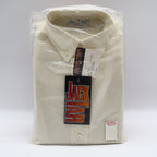 Jack Tar Shirt Boys 7 Cream Ivory Long Sleeve Button Down Cotton Blend USA NWT - take2supply
