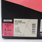 Wolverine Big Horn Boots Mens 8.5 W Vintage Y2K Black Leather Gore-Tex 03851 NEW - take2supply
