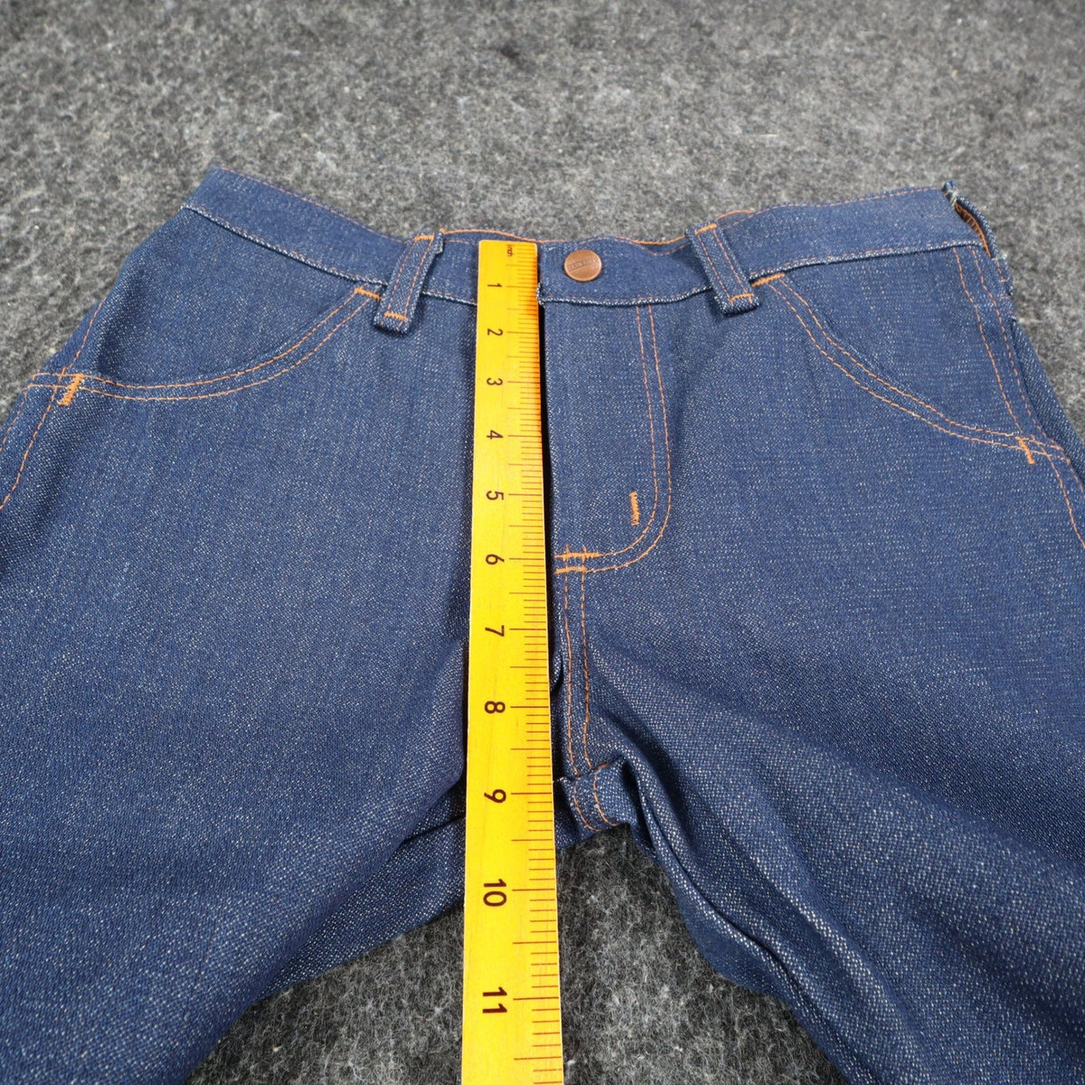 Maverick Boys Jeans Size 8 Husky Vintage Deadstock Indigo Western Bootcut Denim - take2supply