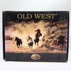 Old West 1936 Western Boots Kids 3.0 Brown Leather NWT - take2supply