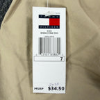 Tommy Hilfiger Y2K Cargo Shorts Boys 7 Tan Cotton Nylon NWT - take2supply