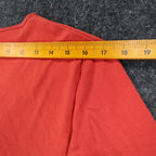 Links 3/4 Sleeve V-Neck Top Small Vintage Y2K Red Beaded Embellished - take2supply