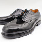 Walker Shoes Vintage Black Leather Oxford Shoes Mens 7.5 Deadstock Uniform Dress - take2supply