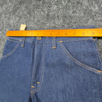 Key Vintage 70s Flare Jeans Boys 16 Reg W 27 L 29 Blue Cotton Deadstock NWT - take2supply