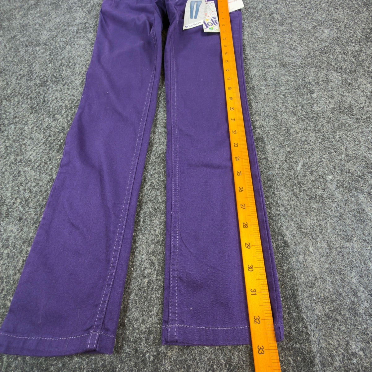 Jolt Y2K Skinny Jeans Girls Size 10 Purple Cotton Embellished NWT - take2supply