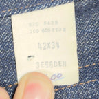 Maverick Vintage 1970s Bootcut Jeans Mens 42x34 Dark Wash Cotton Denim NOS NEW - take2supply