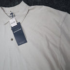 North River Polo Shirt Mens Size M Sandbar Beige 100% Cotton Pique NWT 7110331 - take2supply