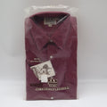 Ely Cattleman Western Shirt Mens 15.5 Burgundy Short Sleeve Pearl Snap NIP - take2supply