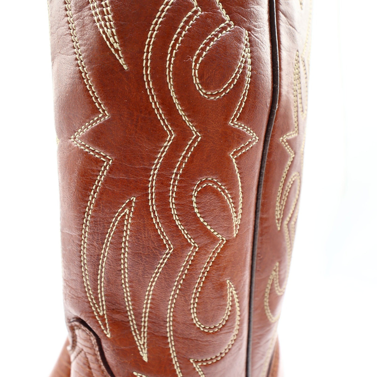 Laredo Vintage 90s Western Cowboy Boots Womens 6 B Brown Lizard Print NWT Box - take2supply