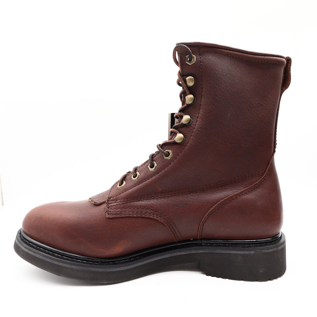 Dan Post Lace Up Work Boots Mens 12D Brown Oily Leather Kiltie DP69612 NWT - take2supply