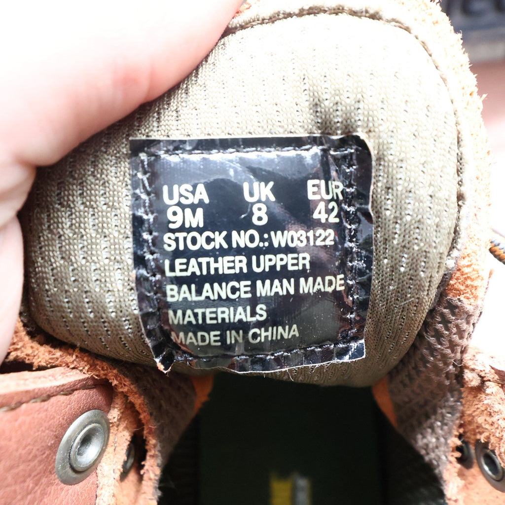 Wolverine DuraShocks SR Work Boots Men 9M Brown Leather New NWT W03122 - take2supply