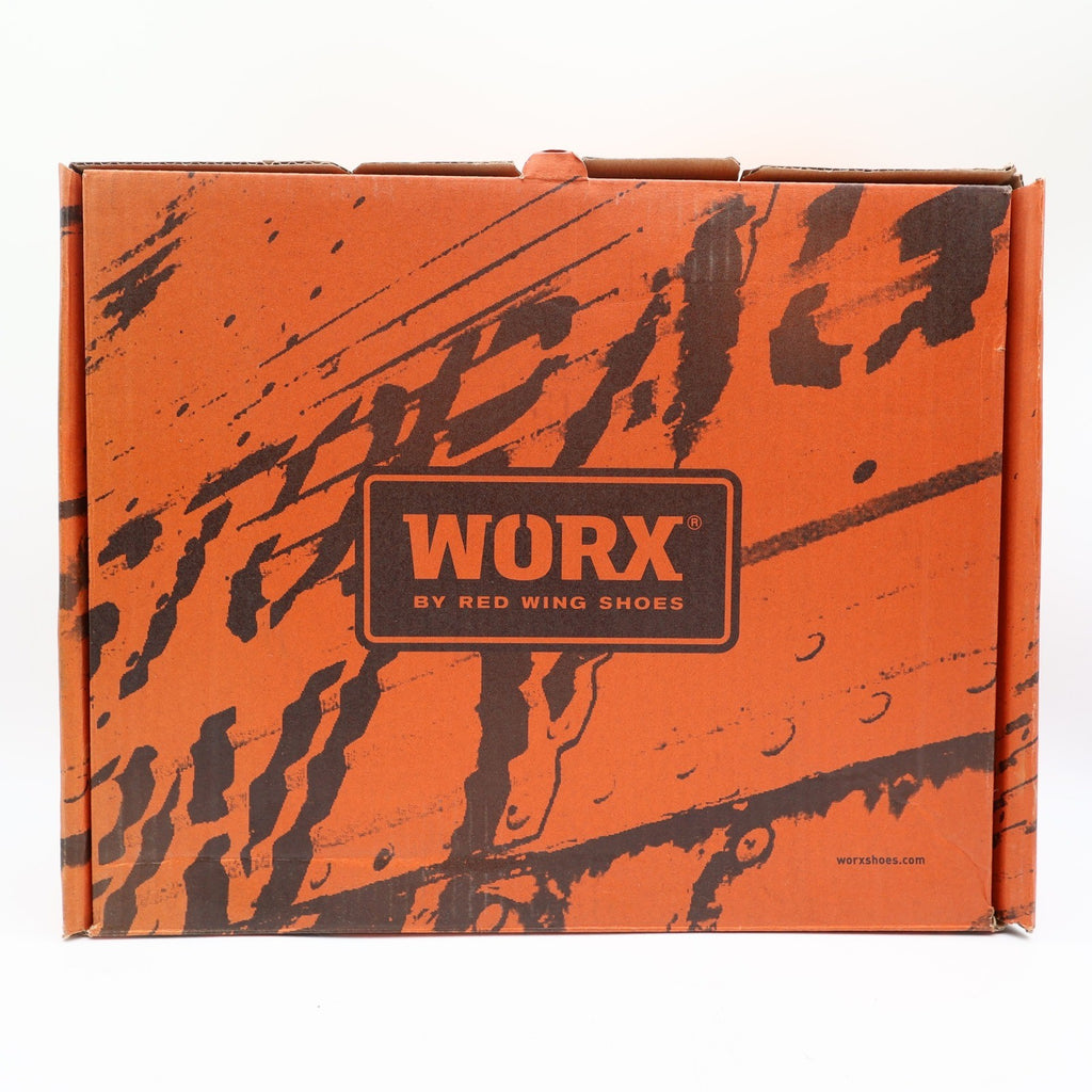 Worx by Red Wing Steel Toe Work Boots Mens 12 Brown Leather Waterproof NEW 5606 - take2supply