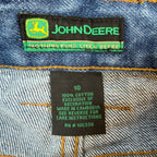 John Deere Y2K Carpenter Denim Shorts Boys 10 Blue Stone Wash NWT Deadstock - take2supply