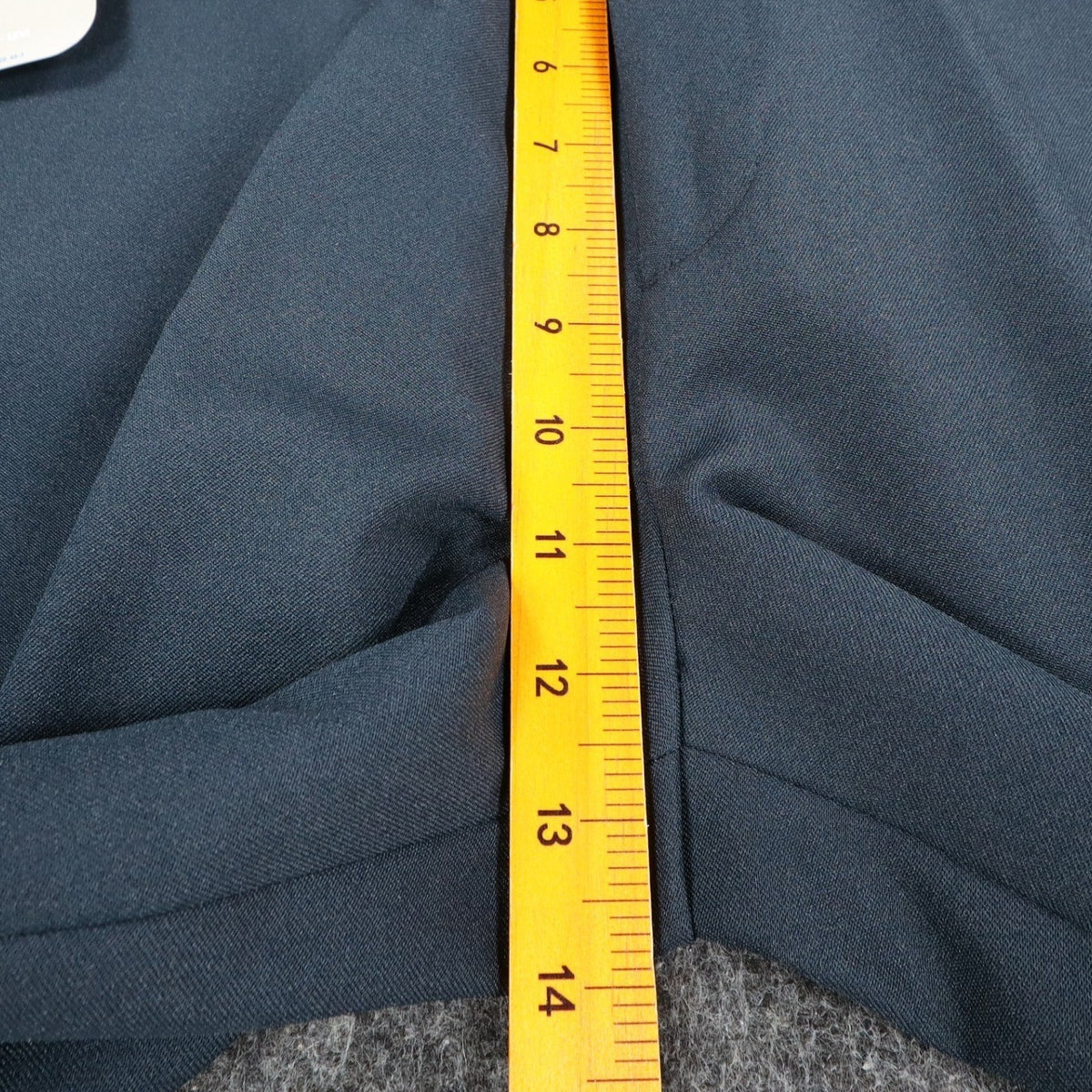 Levi Strauss Action Slacks Mens 33x30 Vintage 2001 Navy Blue Polyester Pants NWT - take2supply