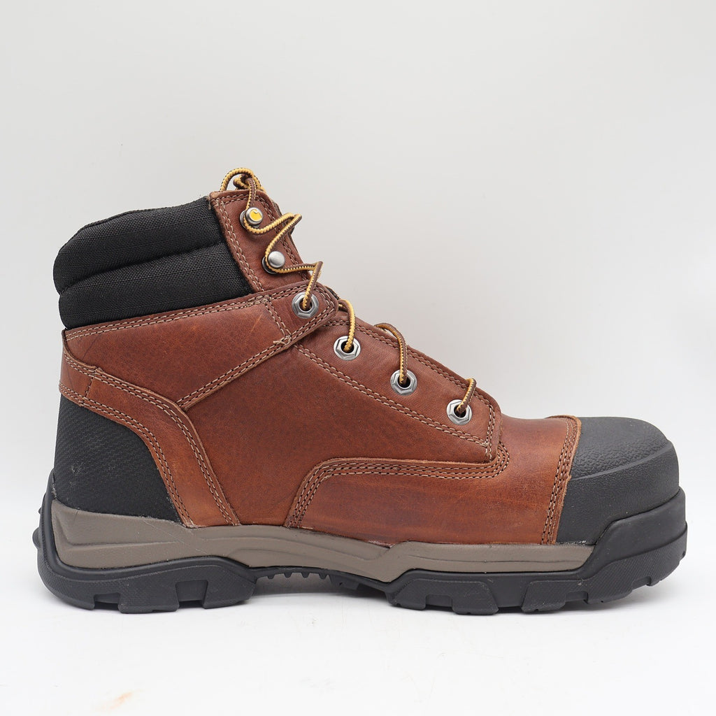 Carhartt Ground Force Work Boots Mens 9M Brown Leather Composite Toe CME6355 NIB - take2supply