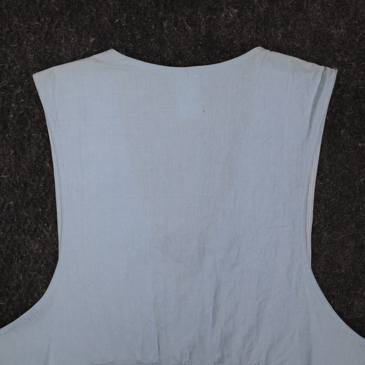 D.K. Gold by Donnkenny Reversible Vest 1X Vintage 90s Blue Floral Cotton NWT - take2supply