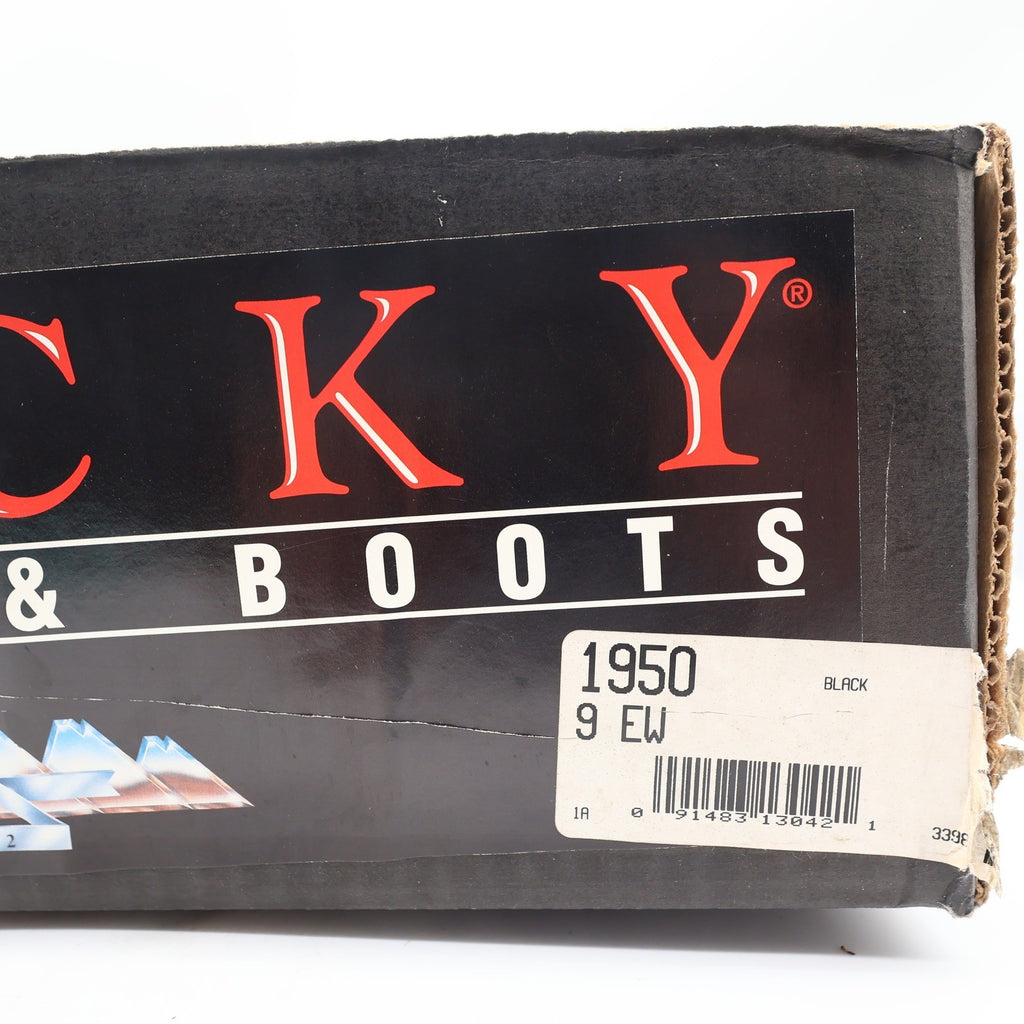 Rocky Y2K RB1950 Boots Mens 9 EW Black Leather Thinsulate NWT - take2supply