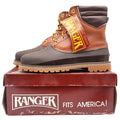 Ranger Insulated Hunting Boots Mens 8M Vintage Brown Leather Rubber Duck Boots - take2supply
