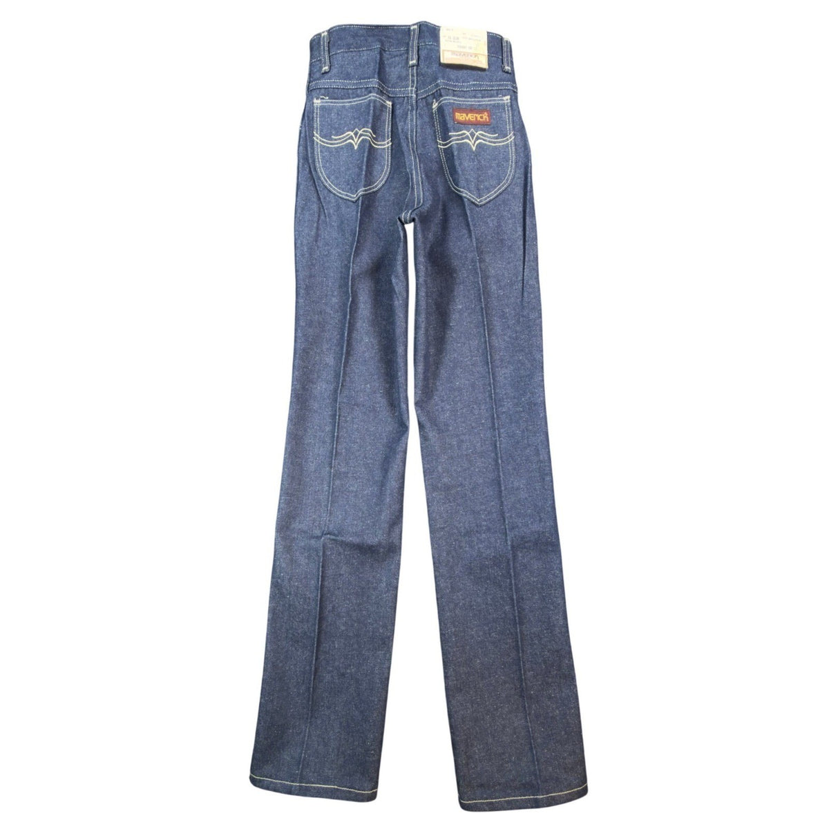 Maverick Jeans Boys 16 Slim Vintage 70s 80s Dark Wash Straight Leg Denim USA NWT - take2supply