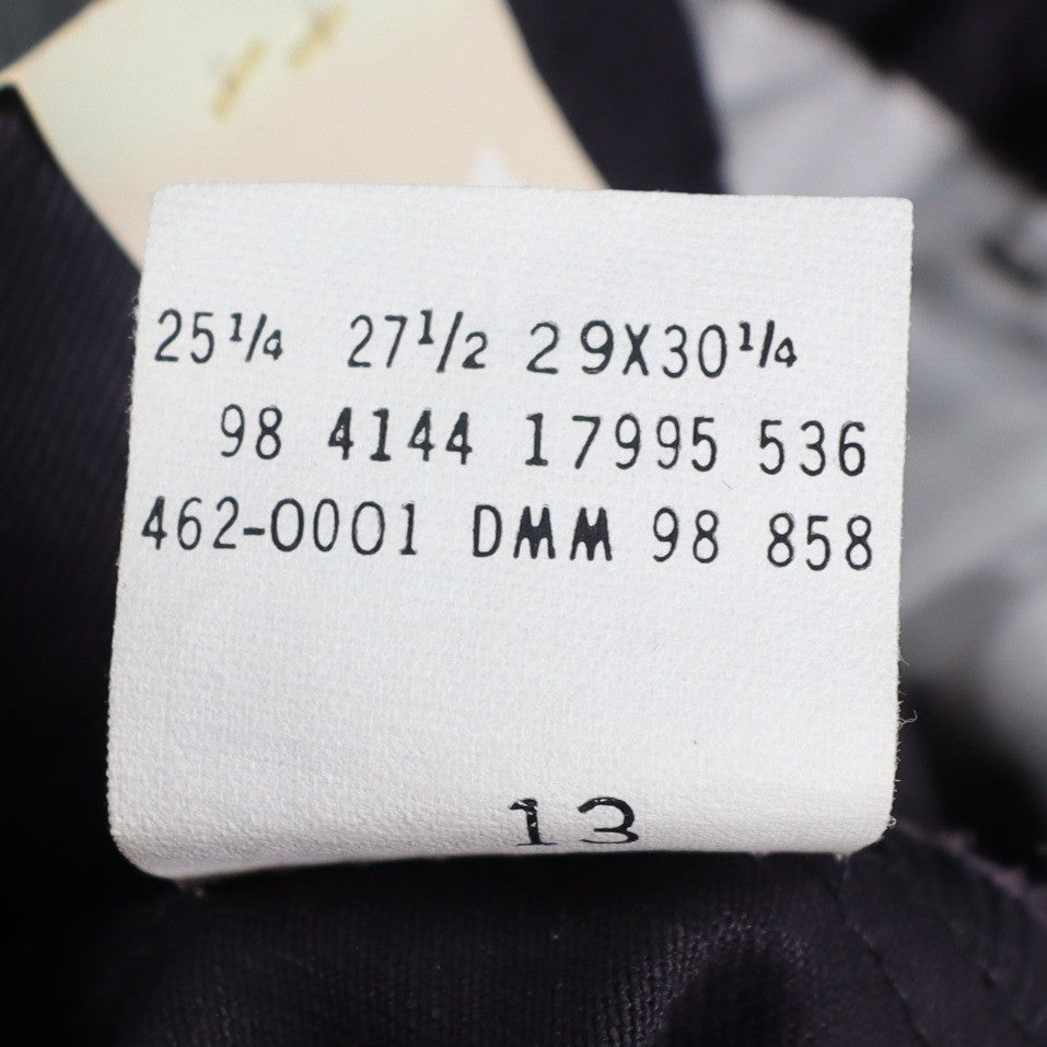 Lee Casuals Pleated Pants Womens 8M Vintage 90s Black Cotton Side Elastic NWT - take2supply