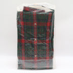 Career Club Plaid Button Down Shirt Mens XL Vintage Green Red Poly Cotton - take2supply