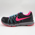 Nike Flex Trail 2 Womens 7 Black Pink Foil Gamma Blue Running Shoes 616681-001 - take2supply